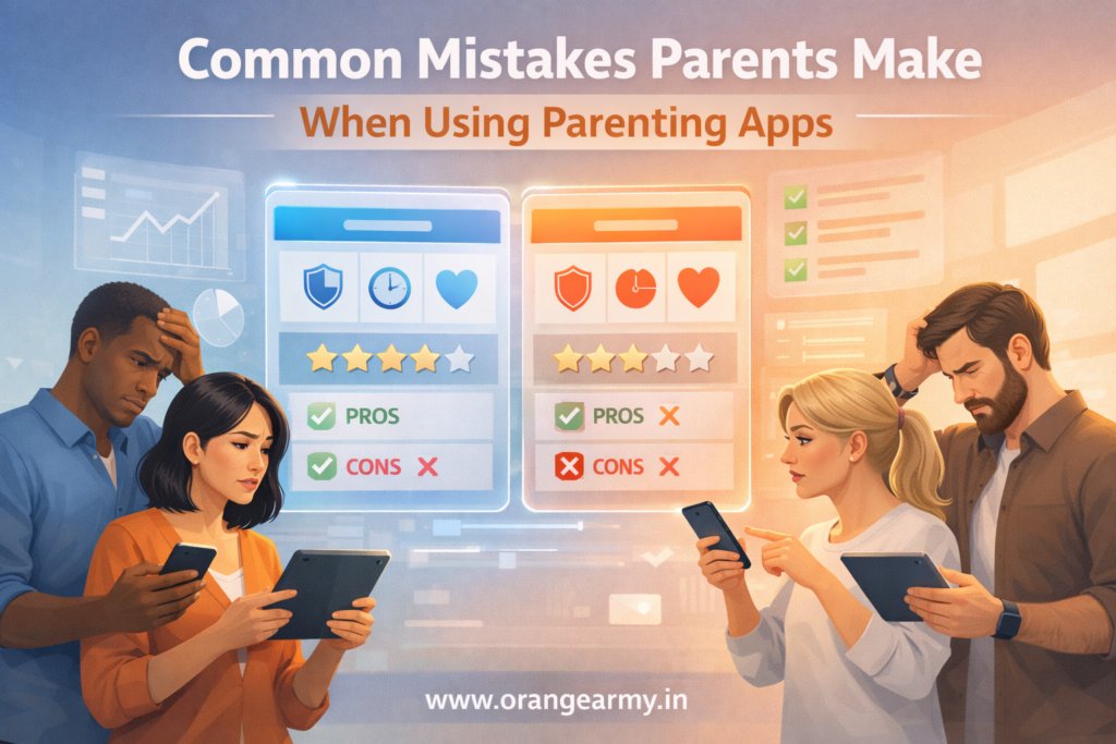 Common Mistakes Parents Make When Using Parenting Apps