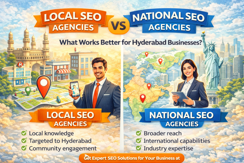 Local SEO vs National SEO Agencies